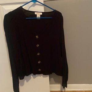 Long sleeve black shirt